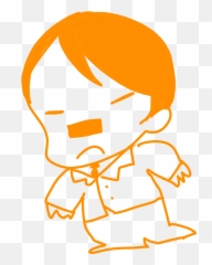 Transparent Hitler Drawing Picture - Little Cartoon Emoji