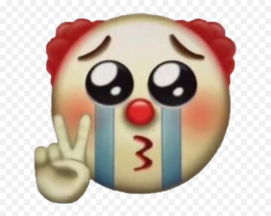 Popular And Trending Clown Stickers On Picsart - Clown Crying Emoji,Killer Clown Emoji