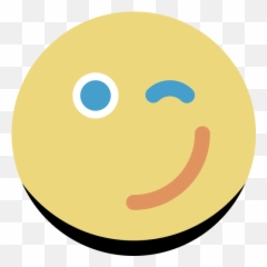 28 SVG winking icons for free download UIHere - Circle Emoji