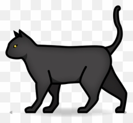 Cat Emoji For Facebook Email Sms - Black Copy And Paste