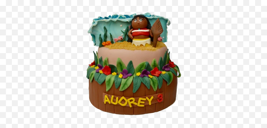 Moana Cake U2013 Sugar Street Boutique - 3rd Birthday Moana Cake Design Emoji,Emoji Birthday Cake Ideas