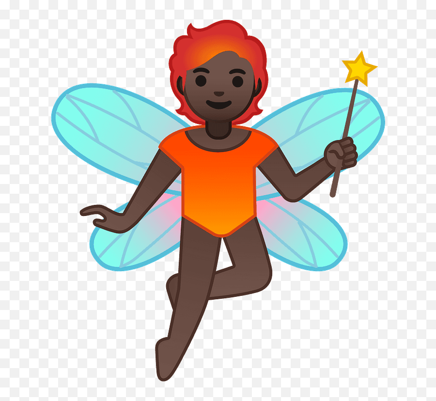 Fairy Emoji Clipart Free Download Transparent Png Creazilla - Fairy Girl Emoji Vector,List Of Android Emoji