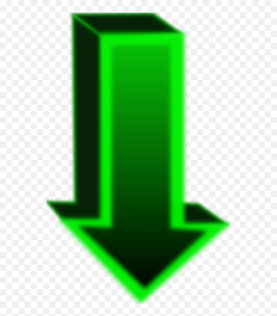Cubic Arrow Pointing Down - Clip Art Png Download Full Clip Art Emoji,Emoji Arrow Down