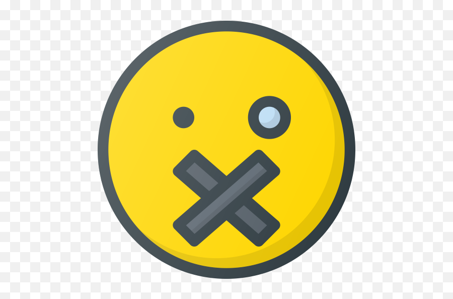 Silent Clipart Emoji Picture - Stressed Smile Emoji,Silence Emoji