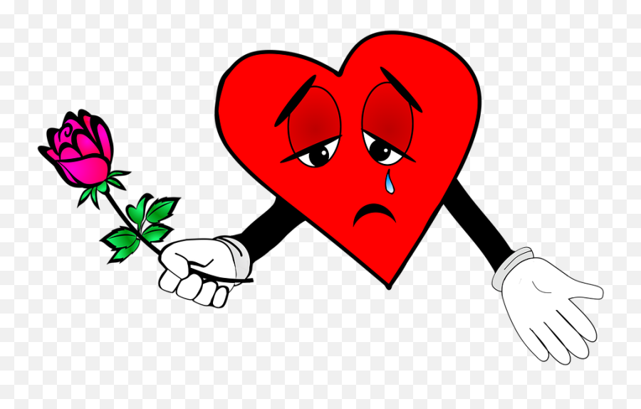 Heart Sad Pain - Imagenes De Un Corazón Triste Emoji,Heart Emotion