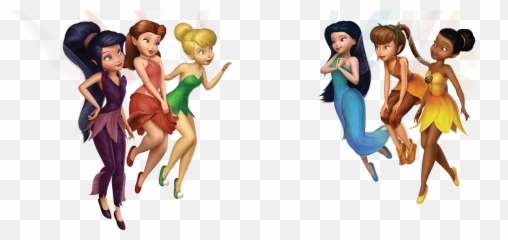 Image Free Library Pixie Hollow Tinker Bell Fairies - Disney Transparent Tinkerbell And Friends Emoji,Bell Emoji Png