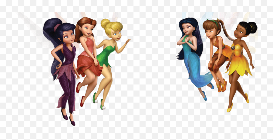 Image Free Library Pixie Hollow Tinker Bell Fairies - Disney Transparent Tinkerbell And Friends Emoji,Bell Emoji Png