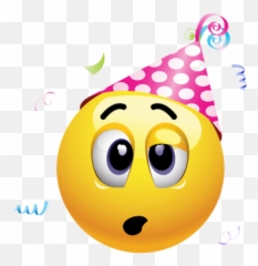 Emoji Face Wheres The Party - Birthday Smiley,Emoji Party