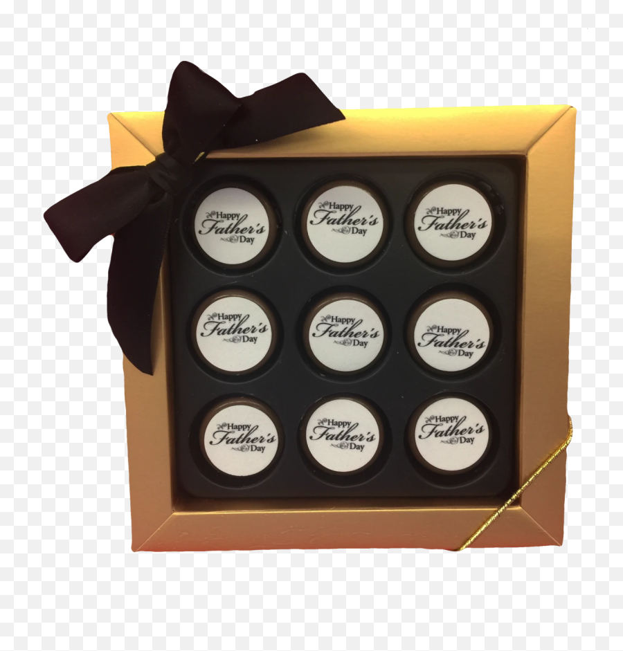 Happy Fathers Day Mini Chocolate Covered Oreos Gift Box - Solid Particle Arrangement Emoji,Fathers Day Emoji