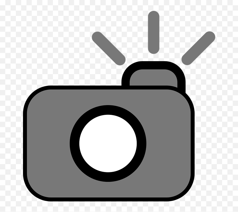 Free Flash Lightning Vectors - Camera Clip Art Emoji,Electricity Emoji