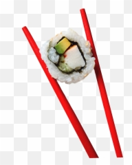 Chopsticks Sushi - With Png Emoji