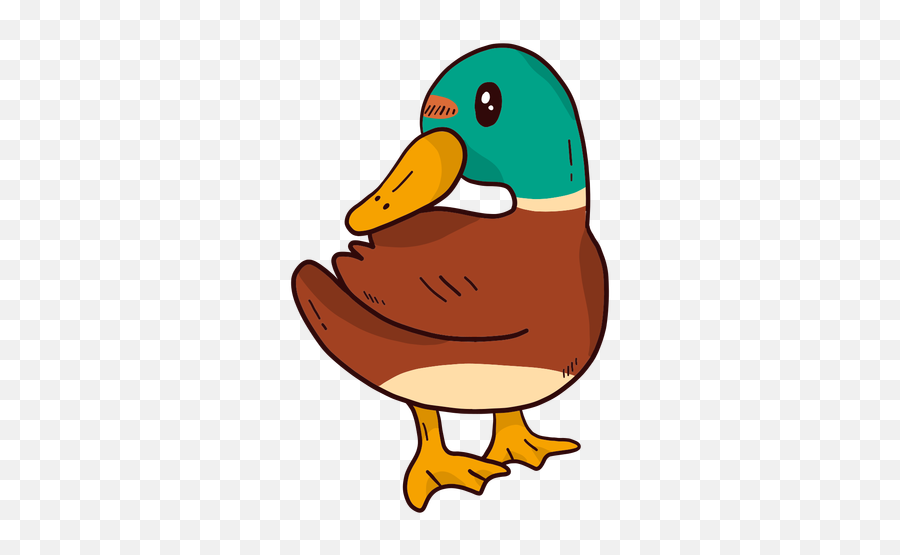 Duck Icon Images - Cartoon Transparent Duck Emoji,Duck Emoji Iphone