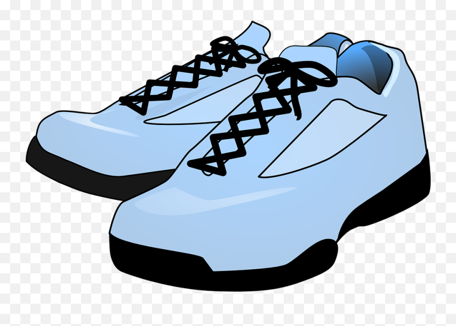 Tennis Shoes Running - Shoes Clip Art Emoji,Emoji Converse Shoes