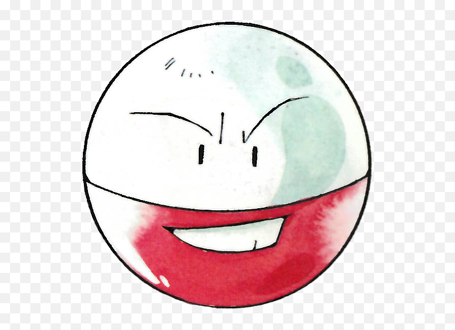 Pokemon General Poll - Electrode Gen 1 Art Emoji,Wince Emoji