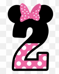 Numeros Estilo Minnie En Rosa - Numero 3 Minnie Png Emoji,Bizcochos De Emoji
