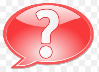 Download Hd Nuvola Apps Filetypes Red - Speech Bubble With Question Mark Emoji