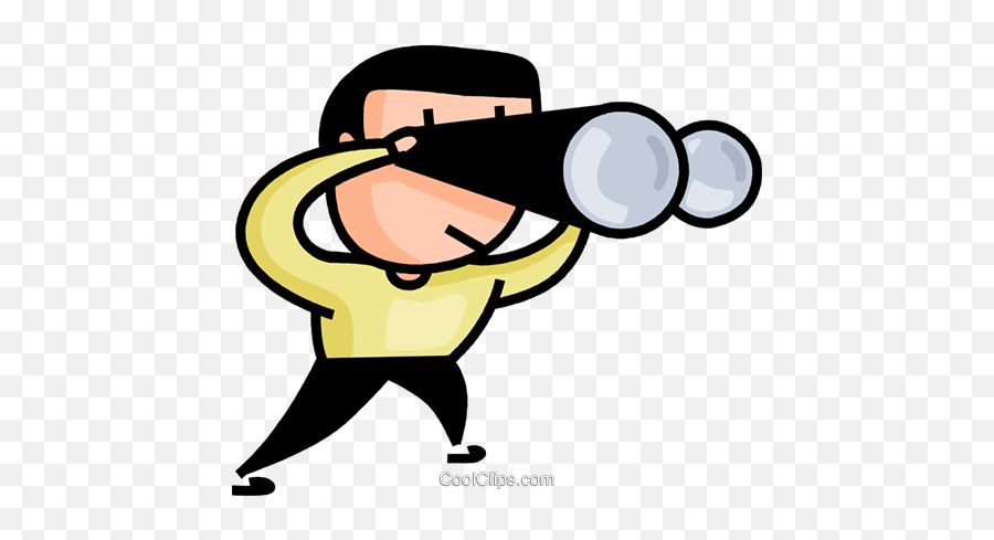 Binoculars Clipart Person Binoculars - Looking Clipart Emoji,Emoji With Binoculars