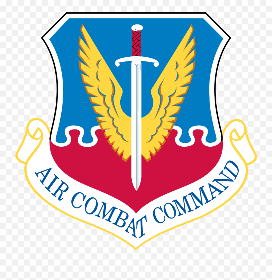 Acc Shield - Air Combat Command Logo Emoji,Bomb Emoji