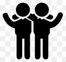 Library Of Best Friend Heart Vector Png Files - Silhouette Clipart Emoji