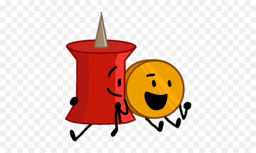 Eskies Random - Bfdi Pin X Coiny Emoji,Dong Emoticon