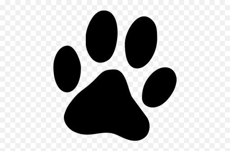 Dog Paw Printing Cat Clip Art - Dog Png Download 600556 Dog Paw Print Emoji,Paw Print Emoji