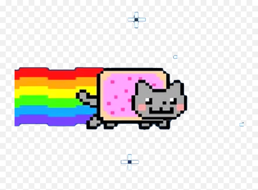 Nyan Cat Png Transparent Nyan Catpng Images Pluspng - Nyan Cat Png Transparent Emoji,Cat Emoji Text