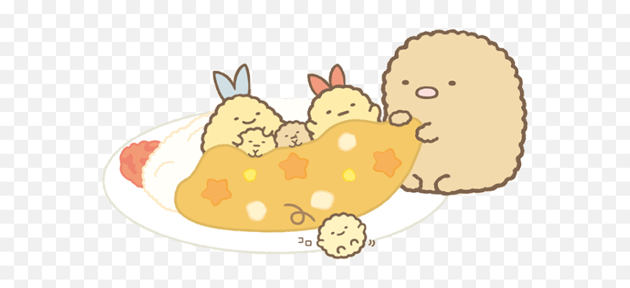 Popular And Trending Curry Stickers On Picsart - Sumikko Gurashi Emoji,Curry Emoji