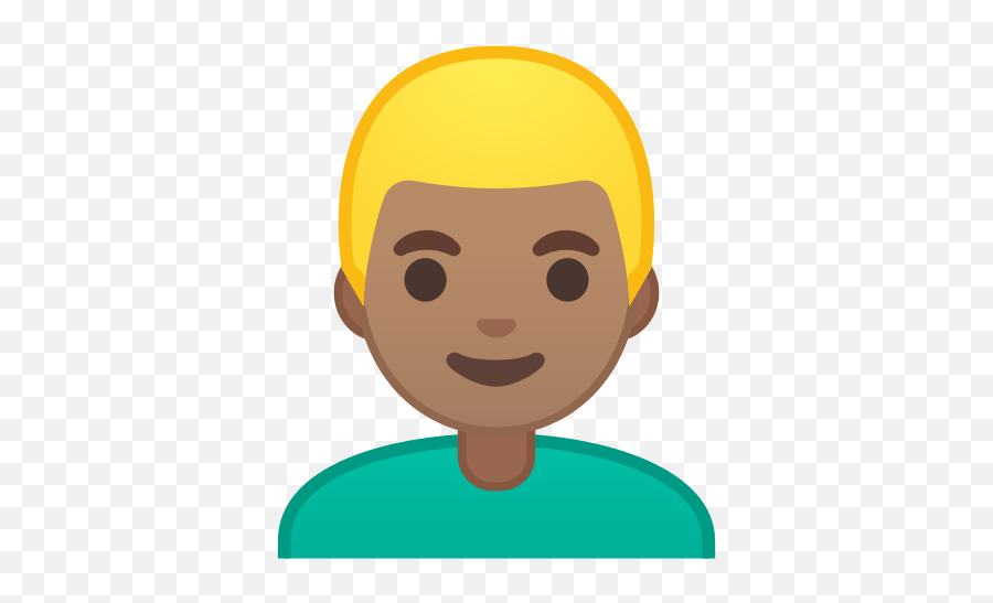 Medium Skin Tone Blond Hair - Emoji Person Raising Hand,Blonde Emoji