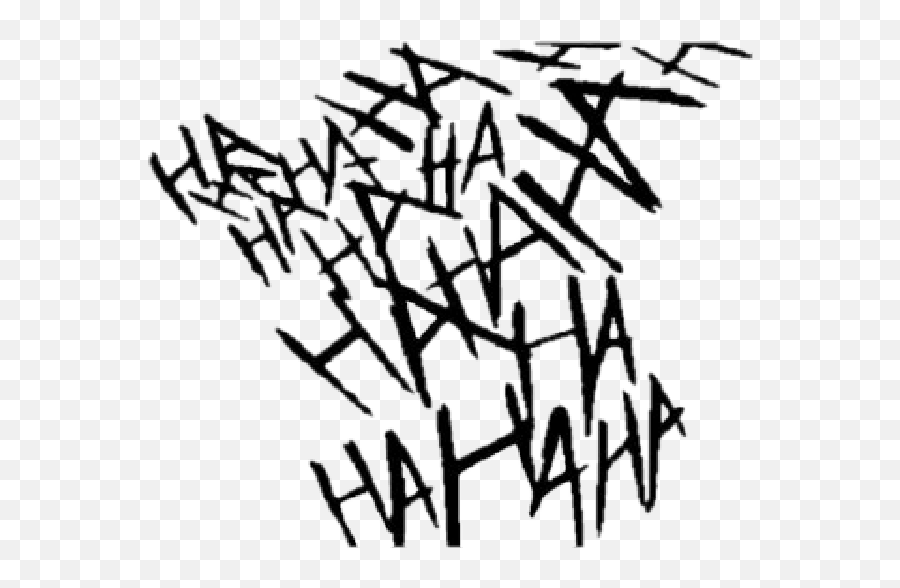 Download Hd Laughing Sticker - Ha Ha Ha Ha Joker Transparent Joker Hahaha Emoji,Hahaha Emoji