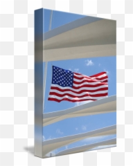 Uss Arizona Memorial Flag Flying - Of The United States Emoji