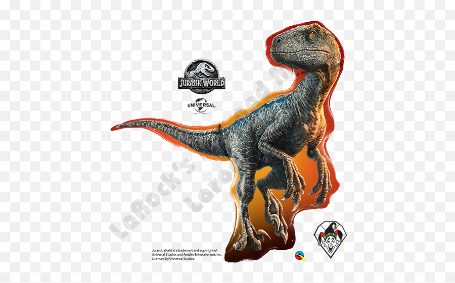 Jurassic World Raptor Foil Balloon - Jurassic World Foil Balloon Emoji ...