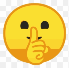 Gtsport - Carita De Silencio Emoji,Emoticono Gracias