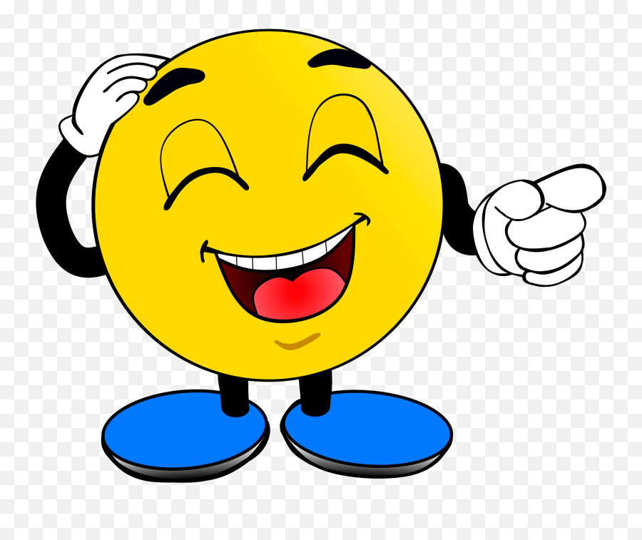 Smiley Clipart Free Download Transparent Png Creazilla - Laughing Cartoon Images Png Emoji,Blush Emoticon
