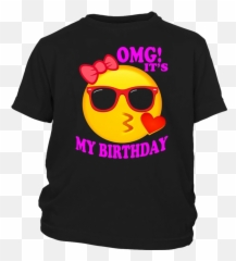 Brithday Emoji Shirt - Cartoon