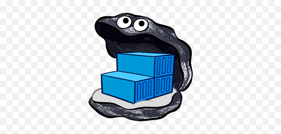 Cache - Docker Registry Logo Emoji,Oyster Emoji