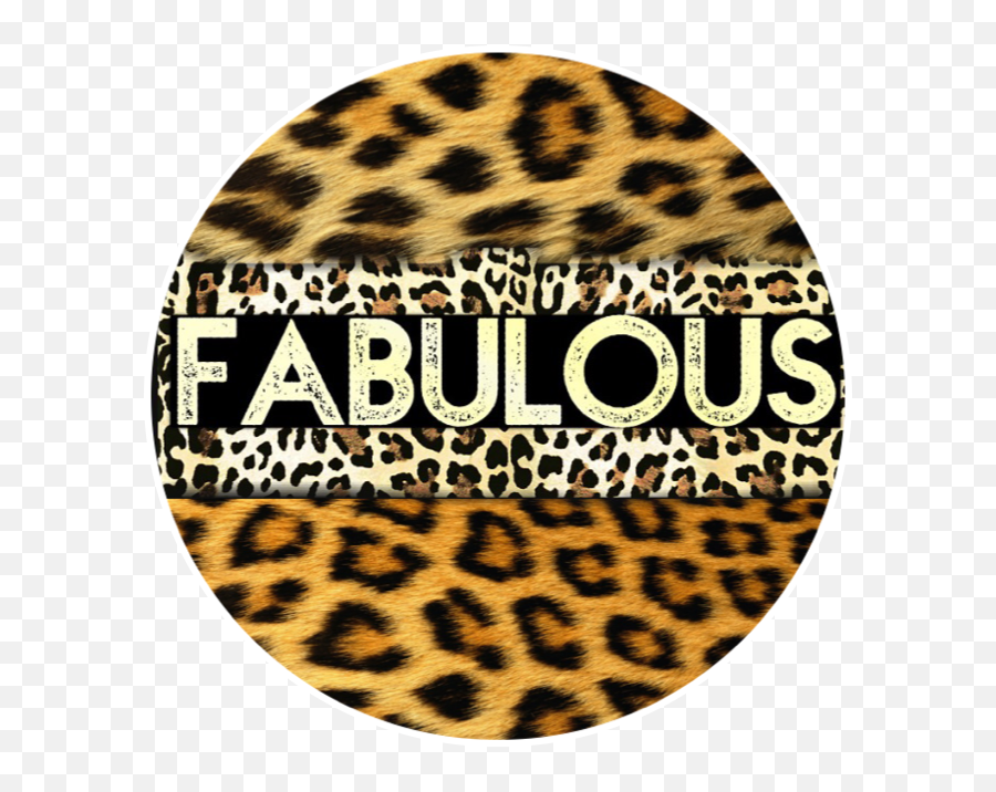 Fabulous Sticker - Cheetah Skin Emoji,Fabulous Emoji