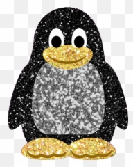 Top Club Penguin Stickers For Android Ios - Glitter Gif Emoji