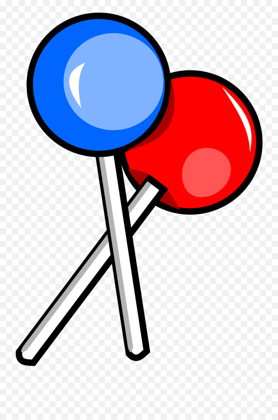 Lollipop Free To Use Clip Art - Clipartix Red And Blue Lollipops Emoji,Lolipop Emoji