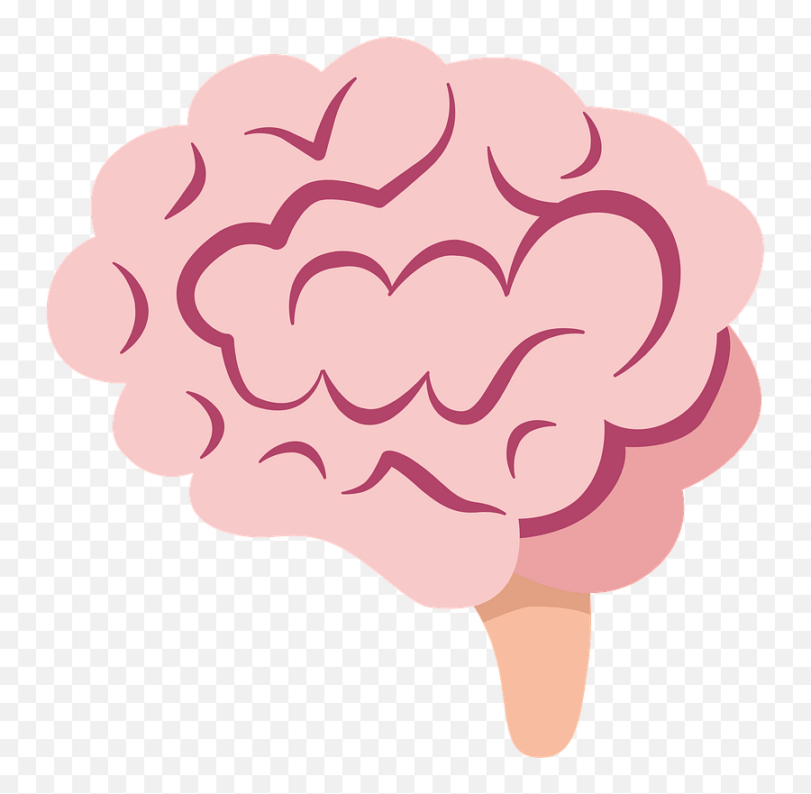 Brain Clipart - Curly Emoji,Brain Emoji Png