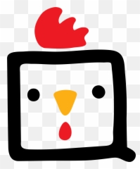 Qs Chicken Of La - Cartoon Emoji