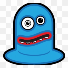 Thank - Cartoon Monster Png Hd Emoji,Fingers Crossed Emoticon