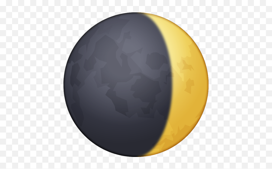 Waxing Crescent Moon Emoji - Waxing Crescent Moon Emoji,Crescent Moon Emoji