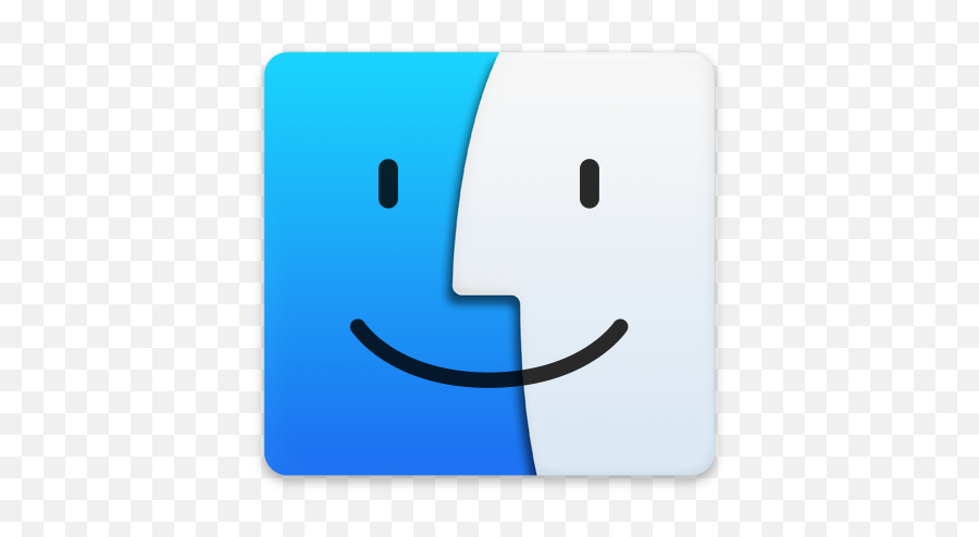 Back To The Mac - Mac Finder Icon Png Emoji,Wince Emoji
