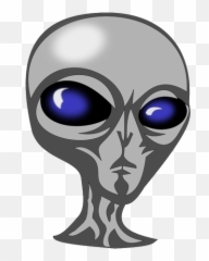 Marah Alien - Grey Public Domain Emoji