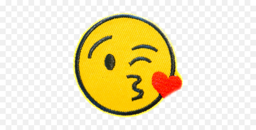 Kissy Face Emoji - Smile Patch Png,Kissy Face Emoji