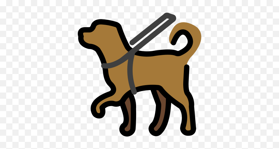 Guide Dog - Ancient Dog Breeds Emoji,Emoji Dog