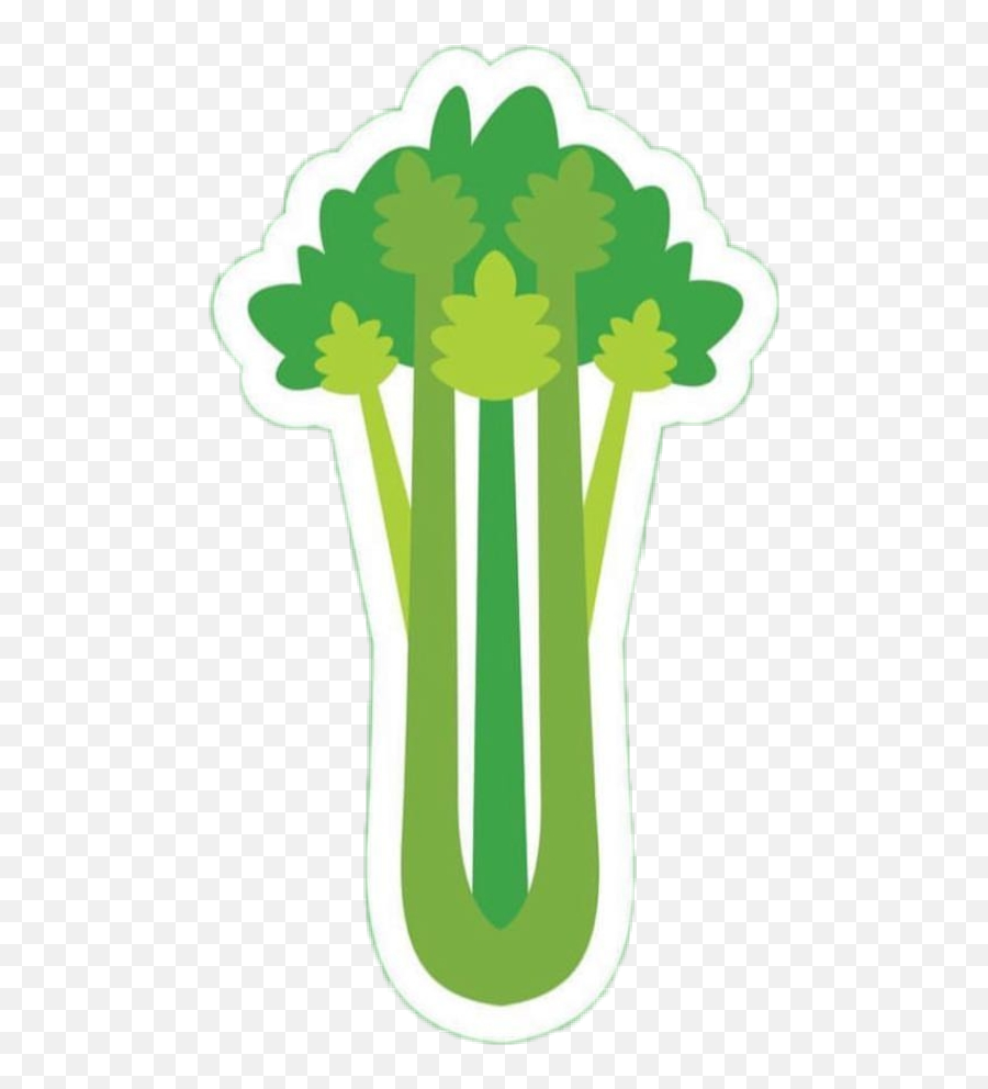 Celery - Illustration Emoji,Celery Emoji