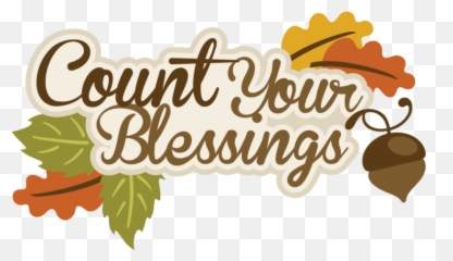 Happy Thanksgiving Wishes Transparent - Count Your Blessings Clipart Emoji