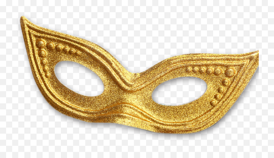 Carnival Mask Png - Golden Masquerade Mask Png Emoji,Mardi Gras Emojis