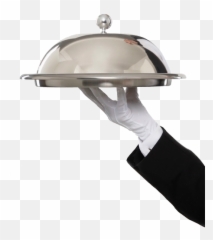 Tray Restaurant Serve Waiter Waitress - Stock Photography Emoji